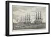 Part of the Baltic Fleet Off Cronstadt-John Wilson Carmichael-Framed Giclee Print