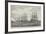 Part of the Baltic Fleet Off Cronstadt-John Wilson Carmichael-Framed Giclee Print