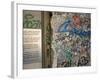 Part of the Berlin Wall, Checkpoint Charlie Museum, Berlin-null-Framed Photographic Print
