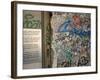 Part of the Berlin Wall, Checkpoint Charlie Museum, Berlin-null-Framed Photographic Print