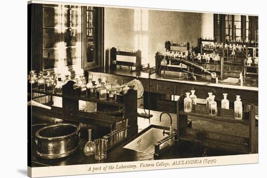 Part of the Chemistry Laboratory at the Victoria College, Alexandria, Egypt-null-Stretched Canvas