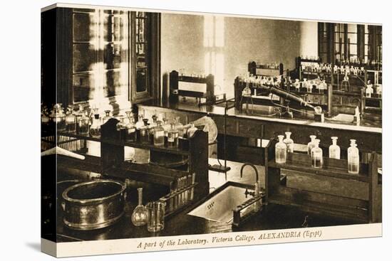 Part of the Chemistry Laboratory at the Victoria College, Alexandria, Egypt-null-Stretched Canvas