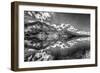 Part of the Chugach Mountain Range Reflecting in Summit Lake - Kenai Peninsula-Don Mennig-Framed Photographic Print