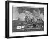 Part of the City During the Fire Which Followed the Earthquake-Ossen & Atchison-Framed Photographic Print