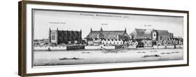 Part of the City of Westminster, 1647-Wenceslaus Hollar-Framed Giclee Print