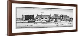 Part of the City of Westminster, 1647-Wenceslaus Hollar-Framed Giclee Print