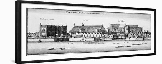 Part of the City of Westminster, 1647-Wenceslaus Hollar-Framed Giclee Print