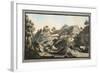 Part of the Cone of the Mountain of Somma-Pietro Fabris-Framed Giclee Print