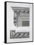 Part of the Door of the Temple-Robert Adam-Framed Stretched Canvas