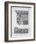 Part of the Door of the Temple-Robert Adam-Framed Premium Giclee Print