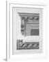 Part of the Door of the Temple-Robert Adam-Framed Giclee Print