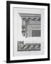 Part of the Door of the Temple-Robert Adam-Framed Giclee Print