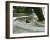 Part of the elaborate system of stone cisterns that irrigate Hatta oasis-Werner Forman-Framed Giclee Print