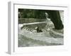 Part of the elaborate system of stone cisterns that irrigate Hatta oasis-Werner Forman-Framed Giclee Print