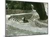 Part of the elaborate system of stone cisterns that irrigate Hatta oasis-Werner Forman-Mounted Giclee Print