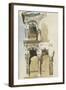 Part of the Façade of the Destroyed Church of San Michele in Foro-John Ruskin-Framed Giclee Print