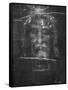 Part of the First Photograph of the Shroud Showing the Face-null-Framed Stretched Canvas