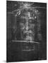 Part of the First Photograph of the Shroud Showing the Face-null-Mounted Photographic Print
