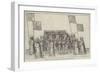 Part of the Funeral Procession of Sir Philip Sidney-null-Framed Giclee Print