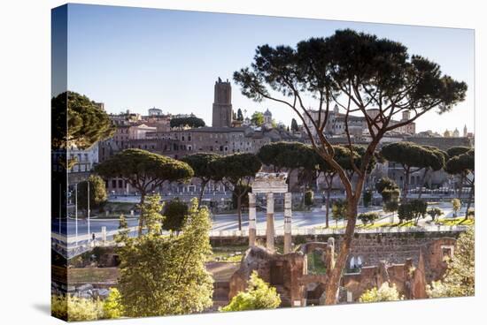 Part of the Imperial Forum (Foro Imperiali), Rome, Lazio, Italy, Europe-Julian Elliott-Stretched Canvas