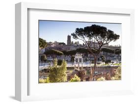 Part of the Imperial Forum (Foro Imperiali), Rome, Lazio, Italy, Europe-Julian Elliott-Framed Photographic Print