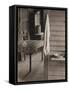 Part of the Kitchen-Walker Evans-Framed Stretched Canvas