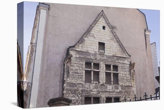 Part of the Logis Pince in Angers, Maine-Et-Loire, France, Europe-Julian Elliott-Stretched Canvas