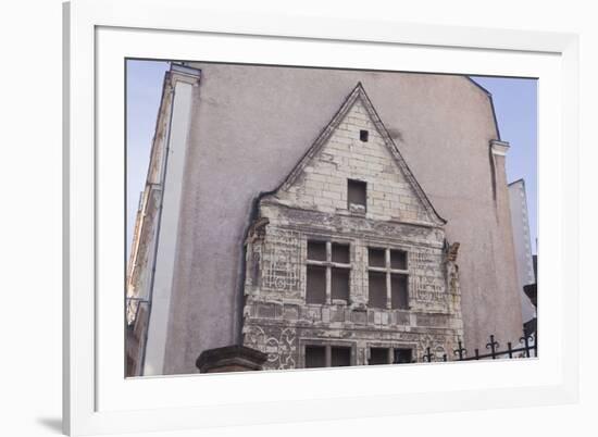 Part of the Logis Pince in Angers, Maine-Et-Loire, France, Europe-Julian Elliott-Framed Photographic Print