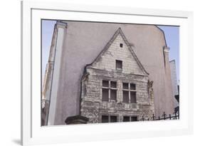 Part of the Logis Pince in Angers, Maine-Et-Loire, France, Europe-Julian Elliott-Framed Photographic Print