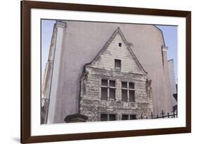 Part of the Logis Pince in Angers, Maine-Et-Loire, France, Europe-Julian Elliott-Framed Photographic Print