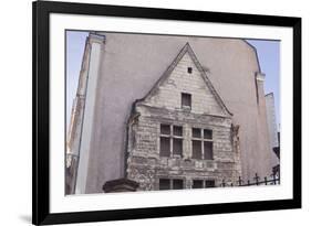 Part of the Logis Pince in Angers, Maine-Et-Loire, France, Europe-Julian Elliott-Framed Photographic Print