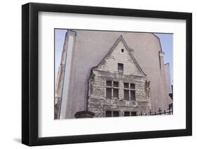 Part of the Logis Pince in Angers, Maine-Et-Loire, France, Europe-Julian Elliott-Framed Photographic Print