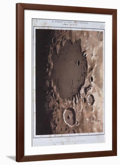 Part of the Lunar Surface, 1857-null-Framed Giclee Print