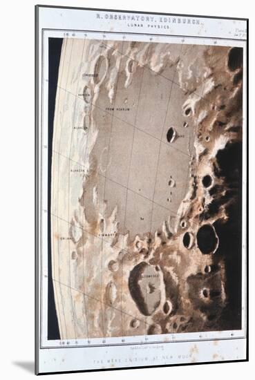 Part of the Lunar Surface, 1857-null-Mounted Giclee Print