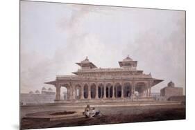 Part of the Palace Within the Fort of Allahabad-Thomas & William Daniell-Mounted Giclee Print