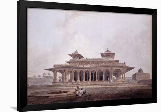 Part of the Palace Within the Fort of Allahabad-Thomas & William Daniell-Framed Giclee Print