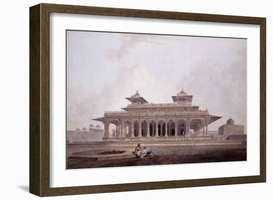 Part of the Palace Within the Fort of Allahabad-Thomas & William Daniell-Framed Giclee Print