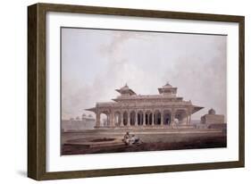 Part of the Palace Within the Fort of Allahabad-Thomas & William Daniell-Framed Giclee Print