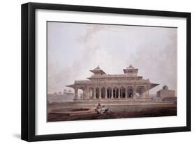 Part of the Palace Within the Fort of Allahabad-Thomas & William Daniell-Framed Giclee Print