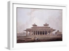 Part of the Palace Within the Fort of Allahabad-Thomas & William Daniell-Framed Giclee Print