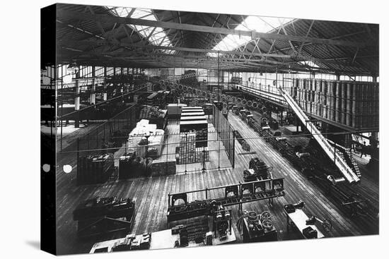 Part of the Production Line at Ford's Highland Park Factory, Detroit, Michigan, USA, C1914-null-Stretched Canvas