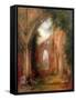 Part of the Ruins of Tintern Abbey-Thomas Creswick-Framed Stretched Canvas