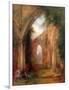 Part of the Ruins of Tintern Abbey-Thomas Creswick-Framed Premium Giclee Print