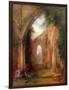 Part of the Ruins of Tintern Abbey-Thomas Creswick-Framed Premium Giclee Print