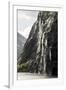 Part of the Seven Sisters waterfall, Geiranger Fjord, More og Romsdal-Tony Waltham-Framed Photographic Print