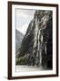 Part of the Seven Sisters waterfall, Geiranger Fjord, More og Romsdal-Tony Waltham-Framed Photographic Print