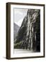 Part of the Seven Sisters waterfall, Geiranger Fjord, More og Romsdal-Tony Waltham-Framed Photographic Print