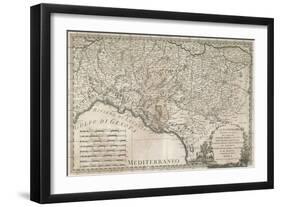 Part of the States of the Kingdom of Sardinia-Giovanni Maria Cassini-Framed Giclee Print