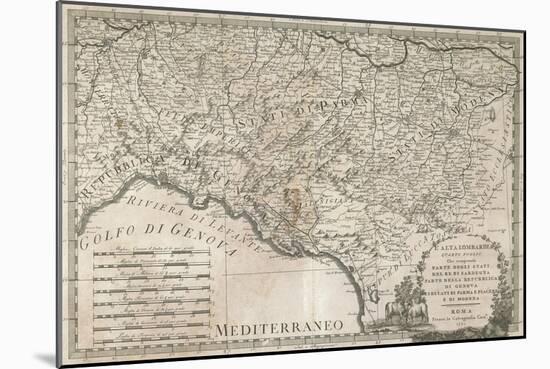 Part of the States of the Kingdom of Sardinia-Giovanni Maria Cassini-Mounted Giclee Print