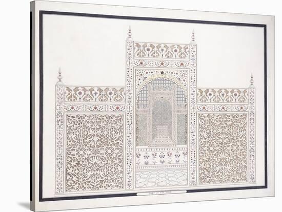 Part of the Taj, C. 1815-null-Stretched Canvas